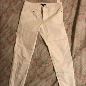 White jeans